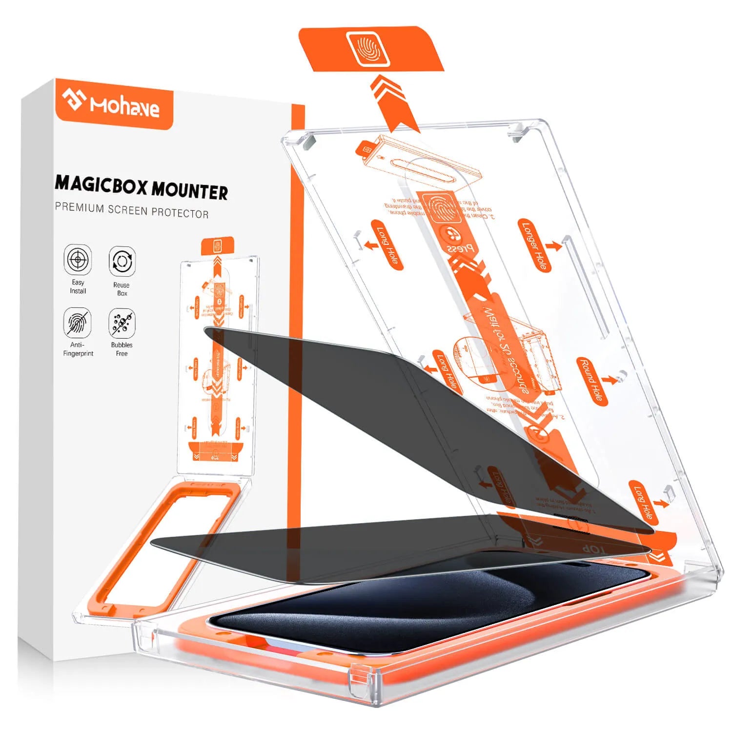 2EZ Fit Screen Protector for iPhone 17/17 Air/17 Pro/17 Pro Max (Copy)