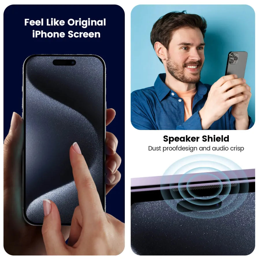 2EZ Fit Screen Protector for iPhone 17/17 Air/17 Pro/17 Pro Max (Copy)